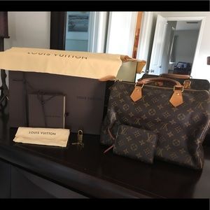 LV Speedy 30 and Coin Wallet